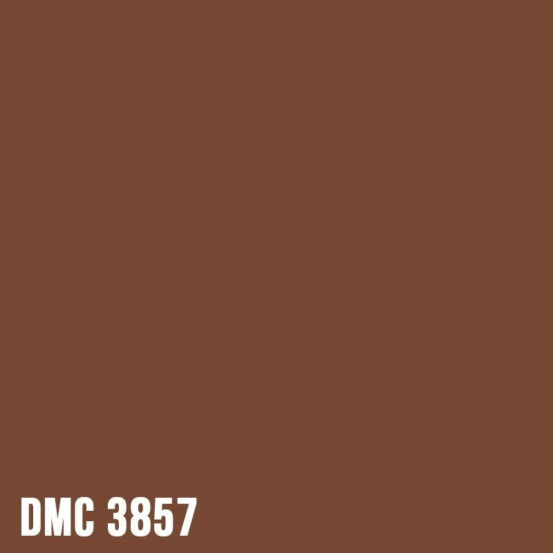 DMC 3857 Rosewood-DK - eckig Diamond Painting Steine 2,5mm