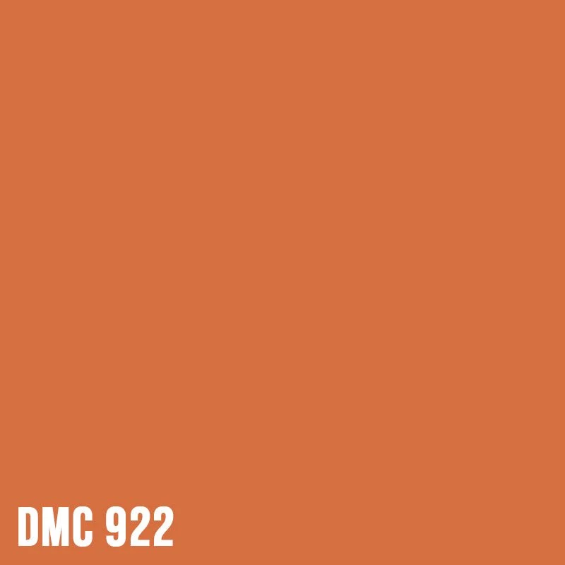 DMC 922 Copper - Light - eckig Diamond Painting Steine 2,5mm