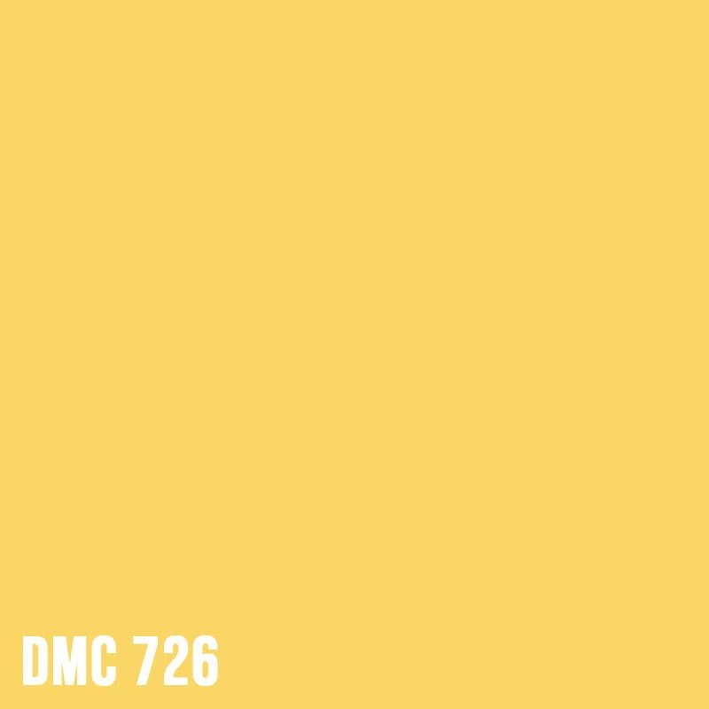 DMC 726 Topaz - Light - eckig Diamond Painting Steine 2,5mm