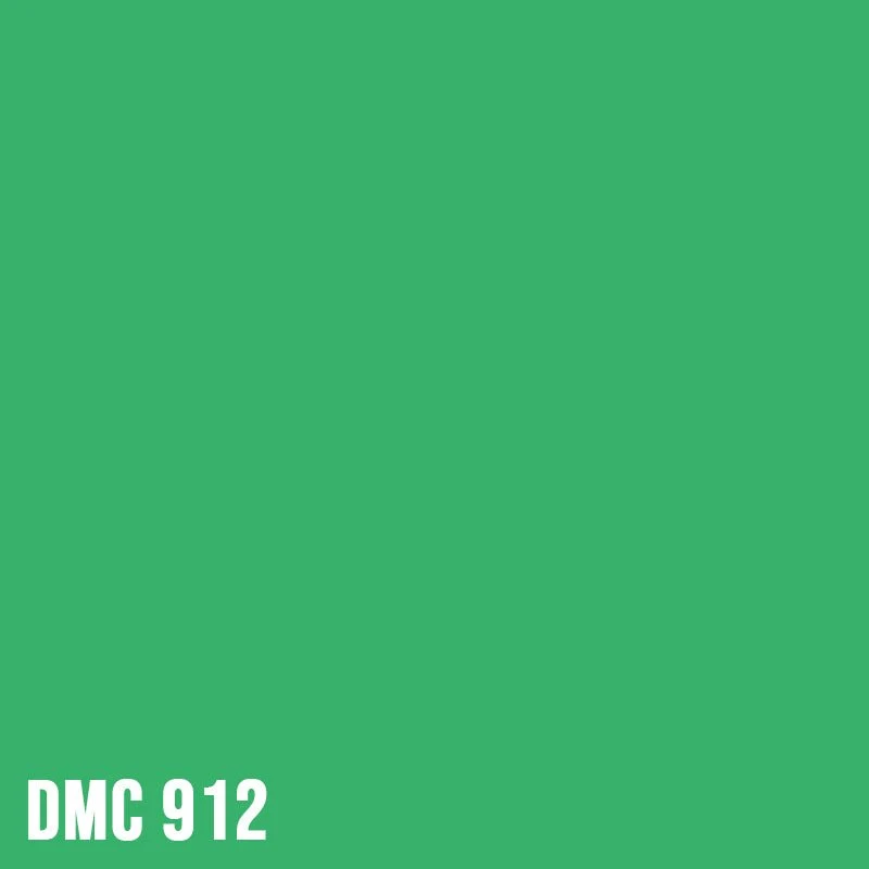 DMC 912 Emerald Green - Light - eckig Diamond Painting Steine 2,5mm