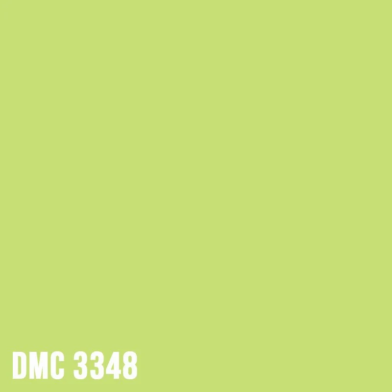 DMC 3348 Yellow Green - Light - eckig Diamond Painting Steine 2,5mm