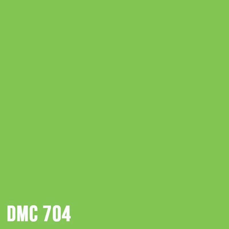 DMC 704 Chartreuse - Bright - eckig Diamond Painting Steine 2,5mm