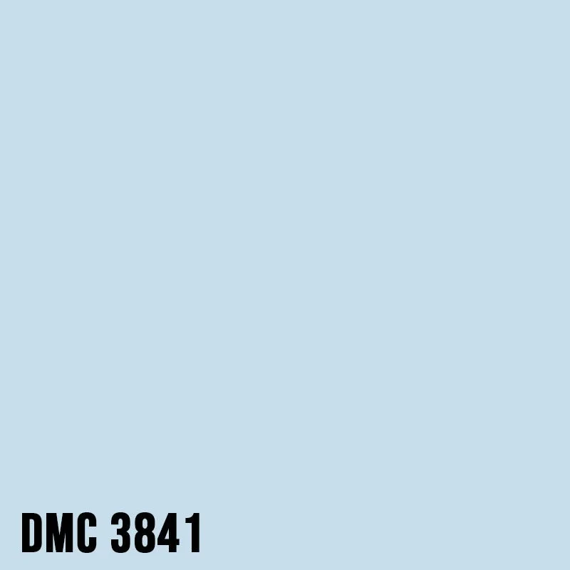 DMC 3841 BabyBlue - Pale - eckig Diamond Painting Steine 2,5mm
