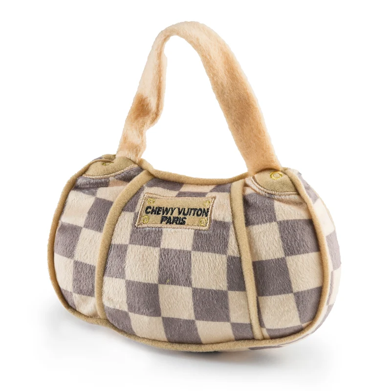 Chewy Vuiton Checker Tasche