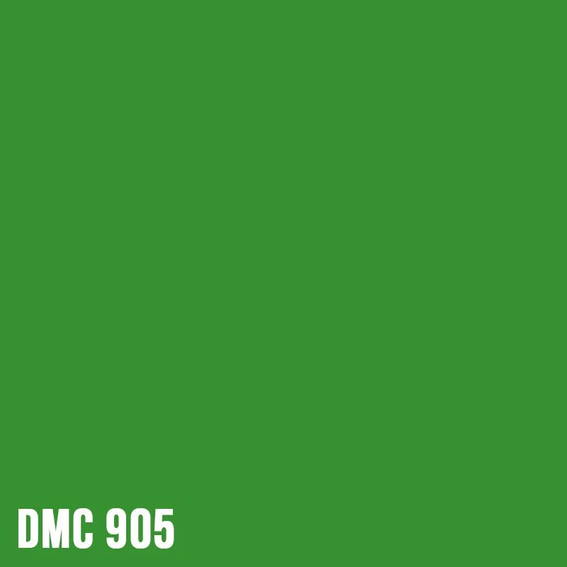 DMC 905 Parrot Green - Dark - eckig Diamond Painting Steine 2,5mm