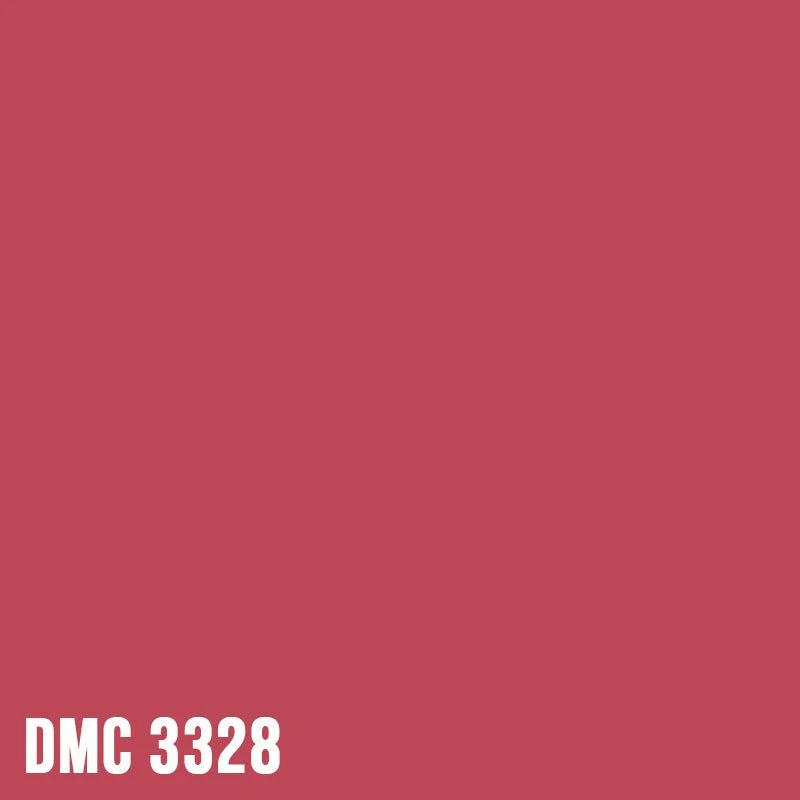 DMC 3328 Salmon - Dark - eckig Diamond Painting Steine 2,5mm