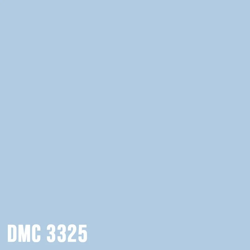 DMC 3325 Baby Blue - Light - eckig Diamond Painting Steine 2,5mm