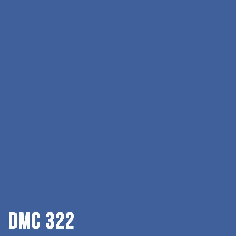 DMC 322 Navy Blue - Very Light - eckig Diamond Painting Steine 2,5mm