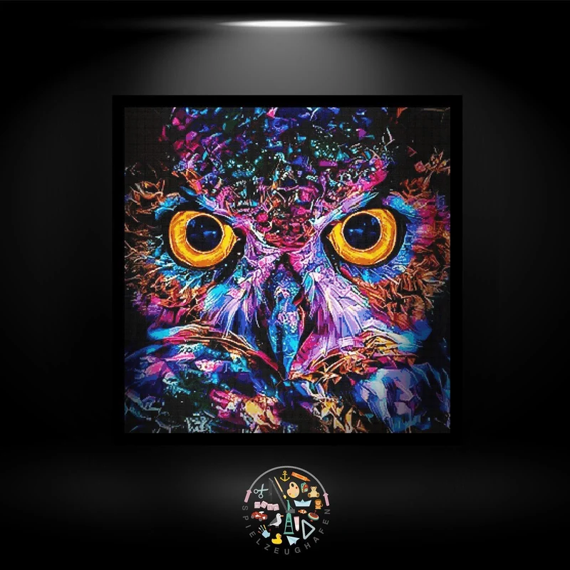 Eule Hedwig - Quadratisch