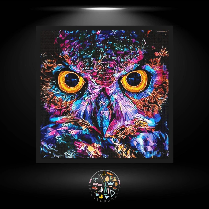 Eule Hedwig - Quadratisch