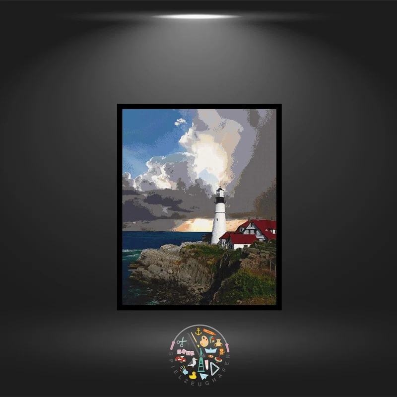 'Portland headlight' - Quadratisch