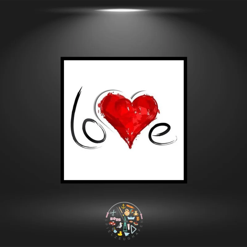 'Love' - Strass / Rhinestone