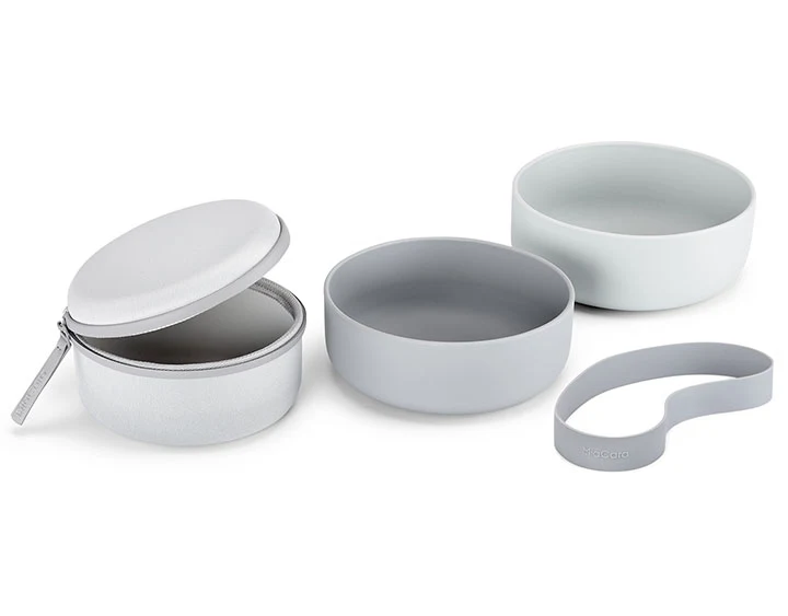 Bento Reisenäpfe & Futterbehälter Beton/Schiefer
