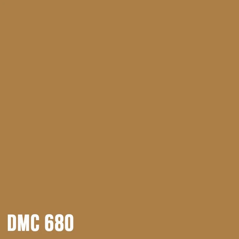 DMC 680 Old Gold - Dark - eckig Diamond Painting Steine 2,5mm