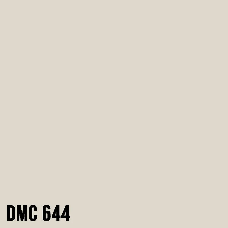 DMC 644 Beige Grey - Medium - eckig Diamond Painting Steine 2,5mm