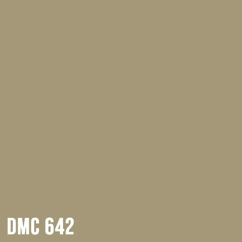 DMC 642 Beige Grey - Dark - eckig Diamond Painting Steine 2,5mm