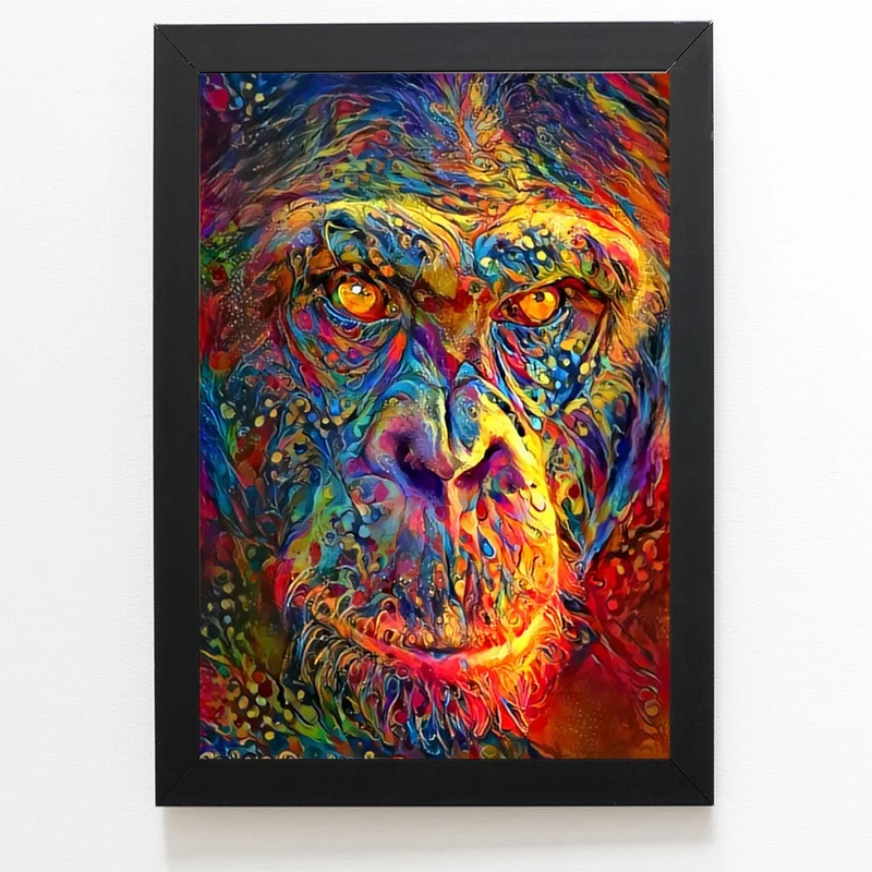Gorilla 'Gori' - Quadratisch