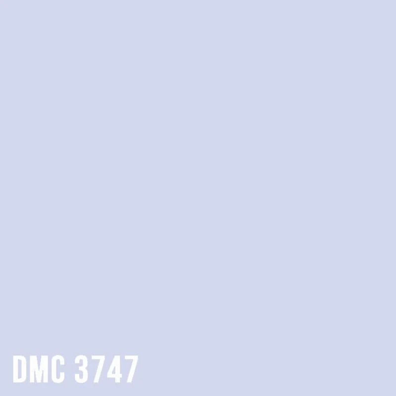 DMC 3747 Blue Violet - Very Light - eckig Diamond Painting Steine 2,5mm