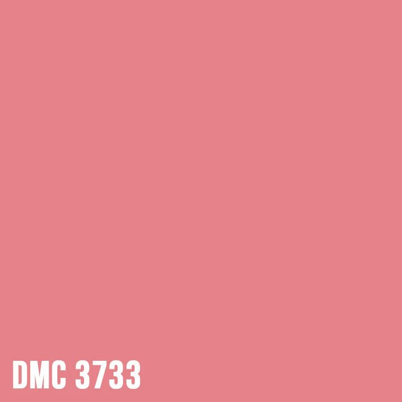 DMC 3733 Dusty Rose - eckig Diamond Painting Steine 2,5mm