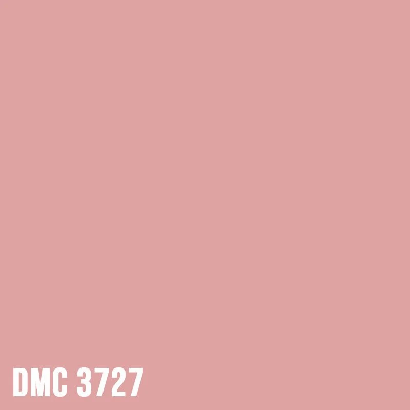 DMC 3727 Antique Mauve - Light - eckig Diamond Painting Steine 2,5mm