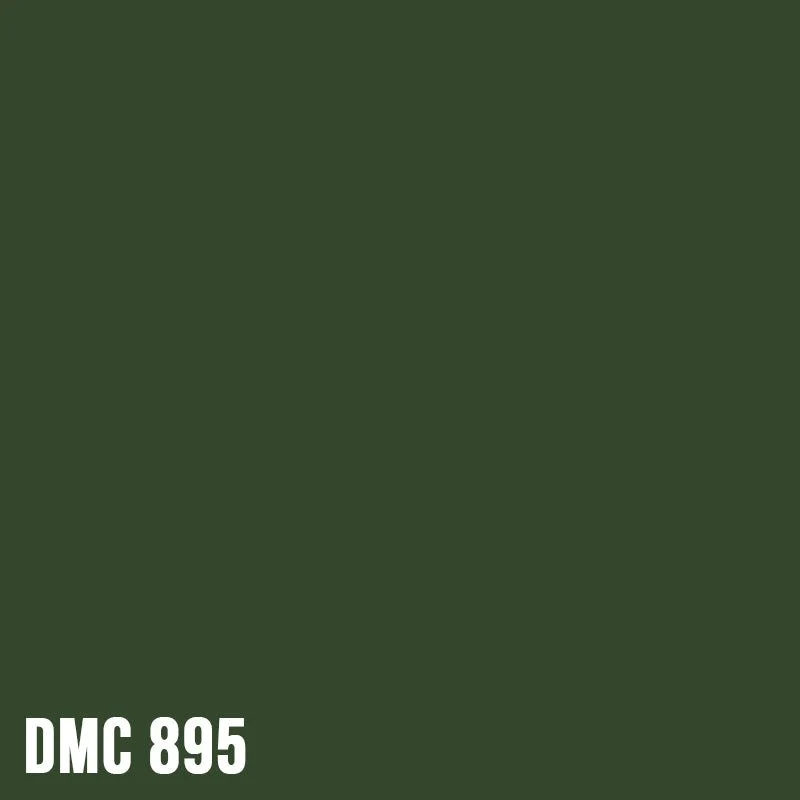 DMC 895 Hunter Green - Very Dark - eckig Diamond Painting Steine 2,5mm