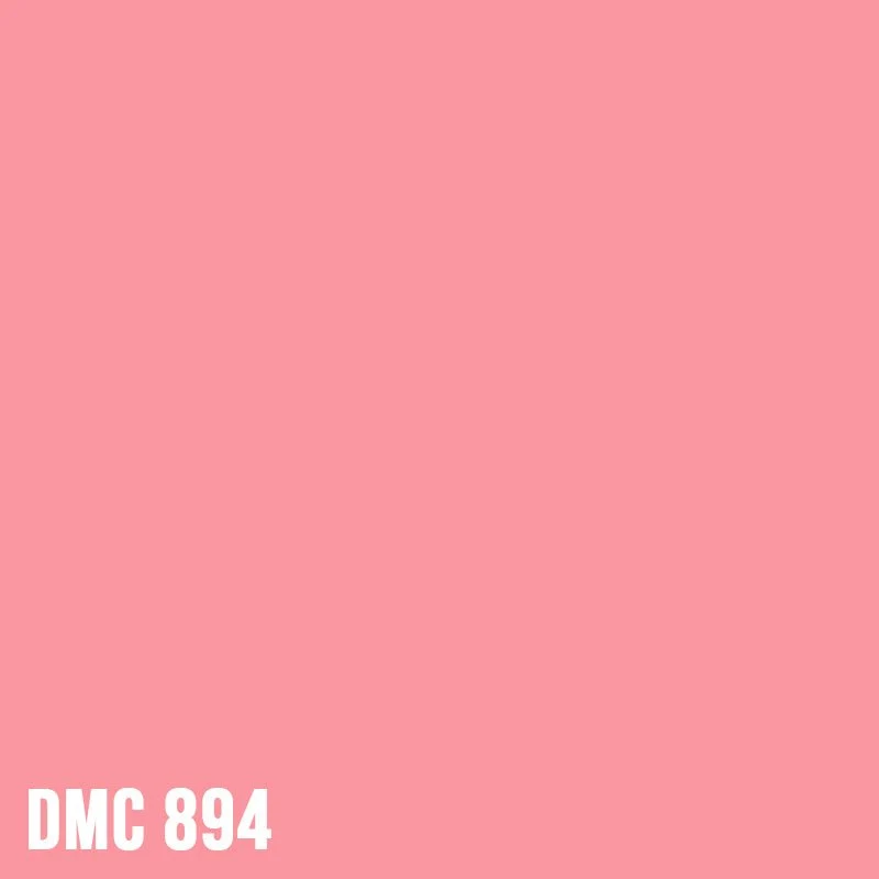 DMC 894 Carnation - Very Light - eckig Diamond Painting Steine 2,5mm