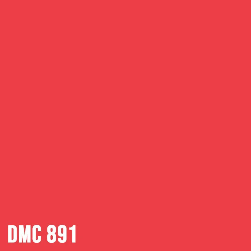 DMC 891 Carnation - Dark - eckig Diamond Painting Steine 2,5mm