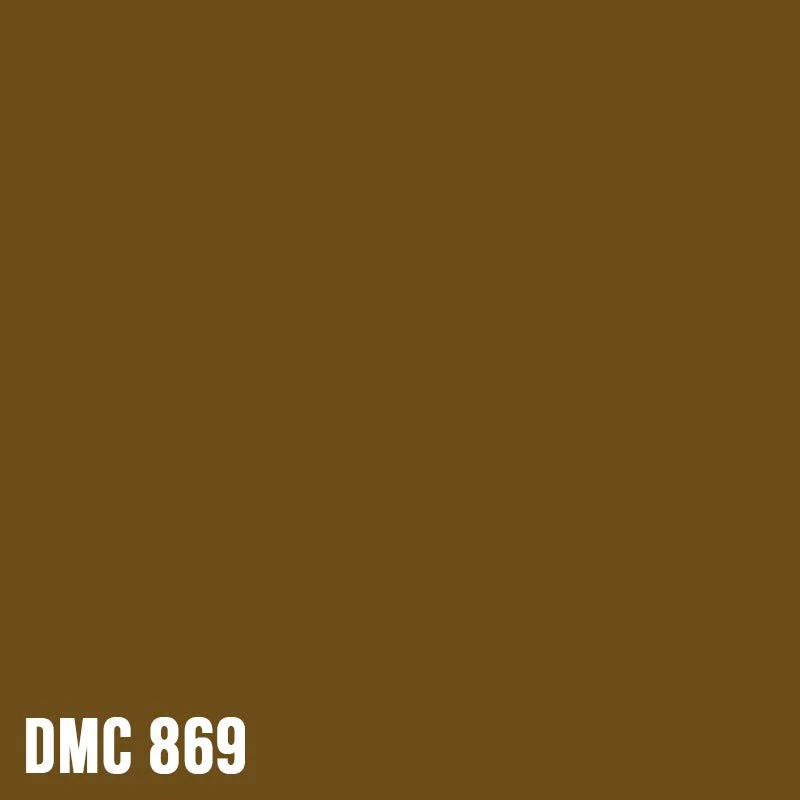 DMC 869 Hazelnut Brown - Very Dark - eckig Diamond Painting Steine 2,5mm