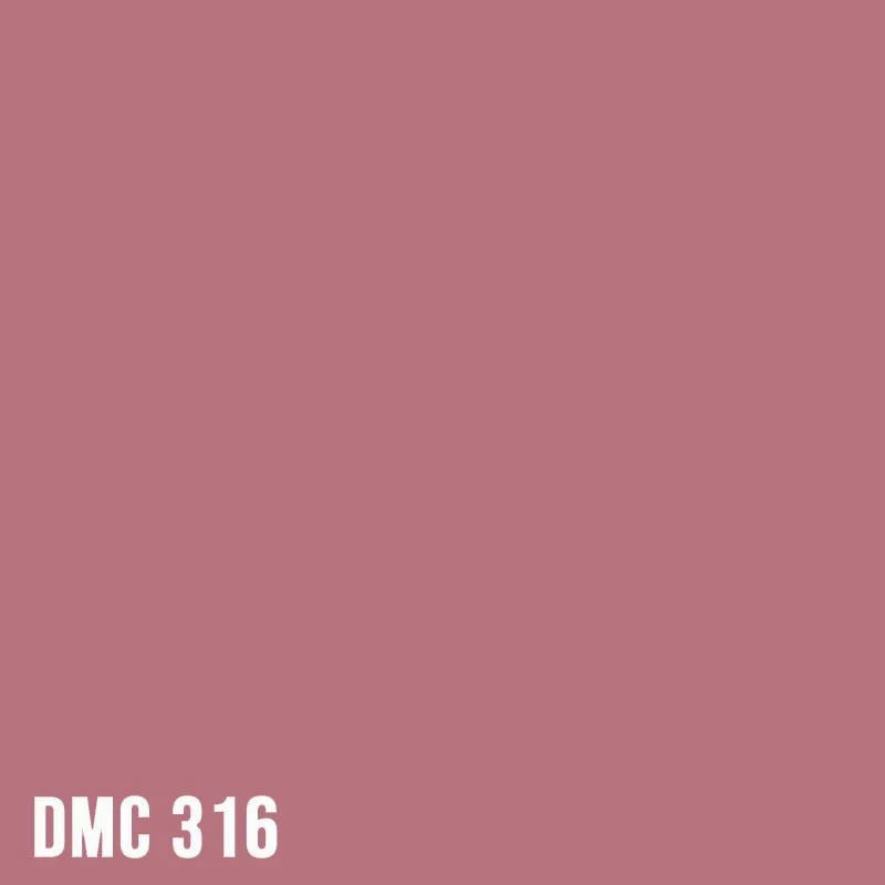 DMC 316 Antique Mauve - Medium - eckig Diamond Painting Steine 2,5mm