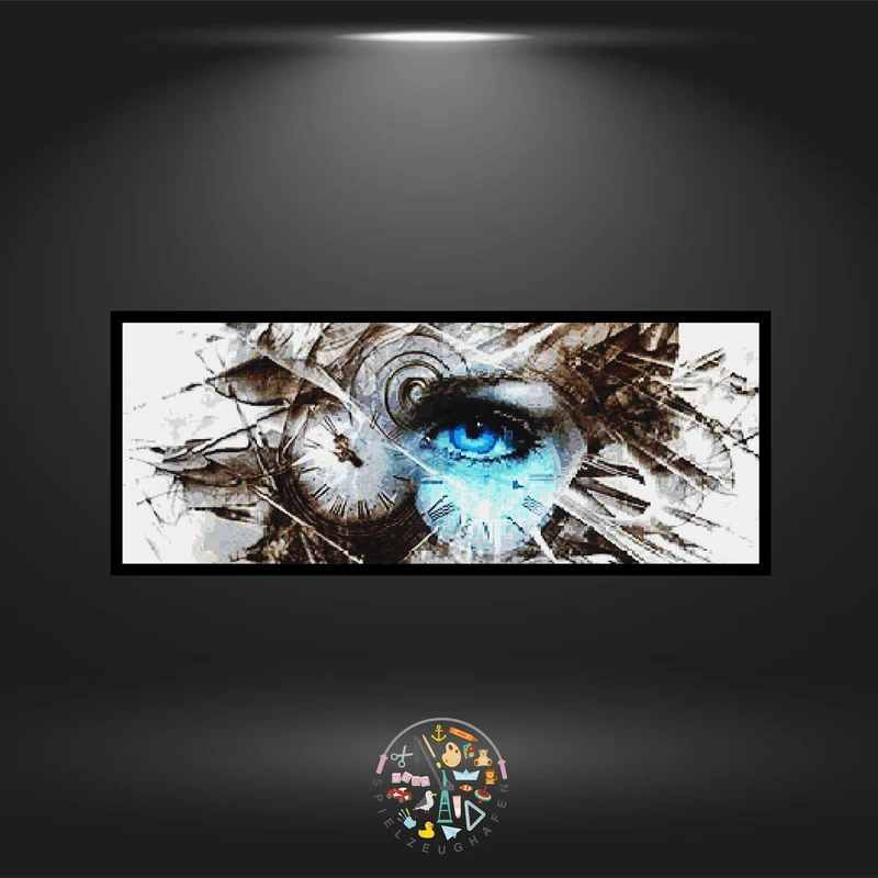'Eye of time' - Quadratisch