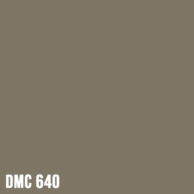 DMC 640 Beige Grey - Very Dark - eckig Diamond Painting Steine 2,5mm