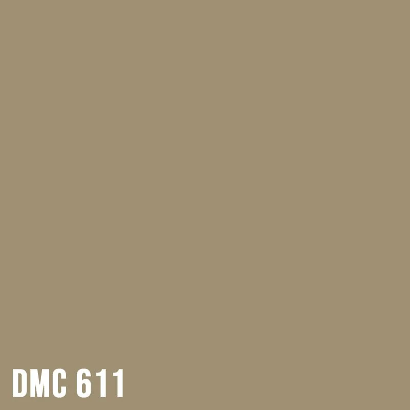 DMC 611 Drab Brown - Dark - eckig Diamond Painting Steine 2,5mm