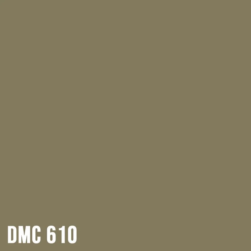 DMC 610 Drab Brown - Very Dark - eckig Diamond Painting Steine 2,5mm