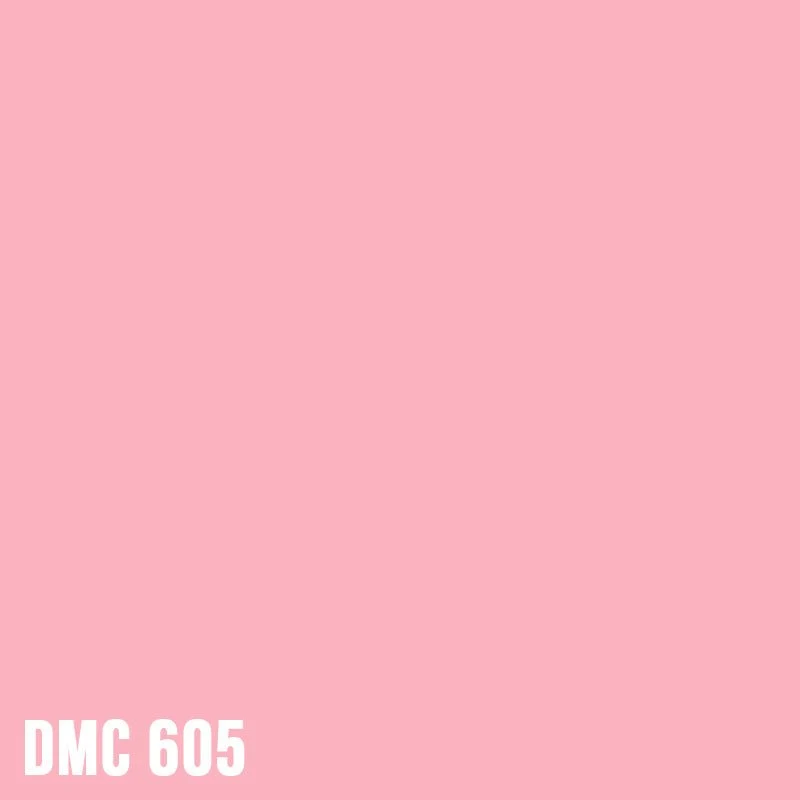DMC 605 Cranberry - Very Light - eckig Diamond Painting Steine 2,5mm