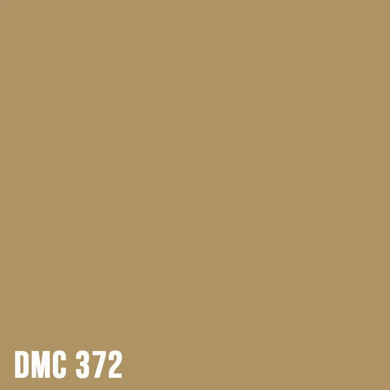 DMC 372 Mustard - Light - eckig Diamond Painting Steine 2,5mm