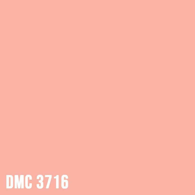 DMC 3716 Dusty Rose - Very Light - eckig Diamond Painting Steine 2,5mm