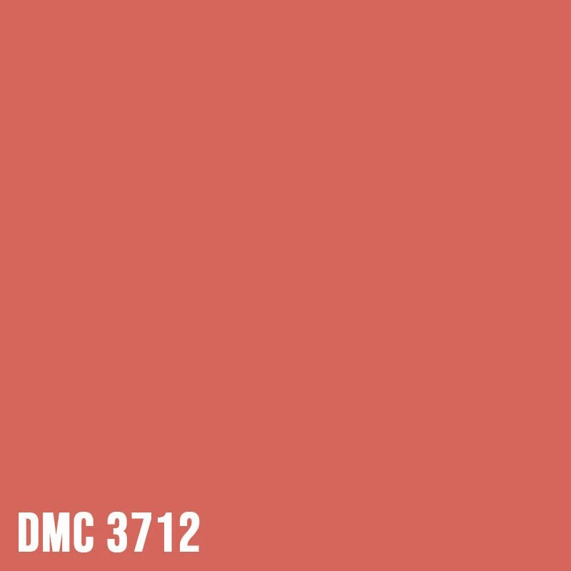 DMC 3712 Salmon - Medium - eckig Diamond Painting Steine 2,5mm