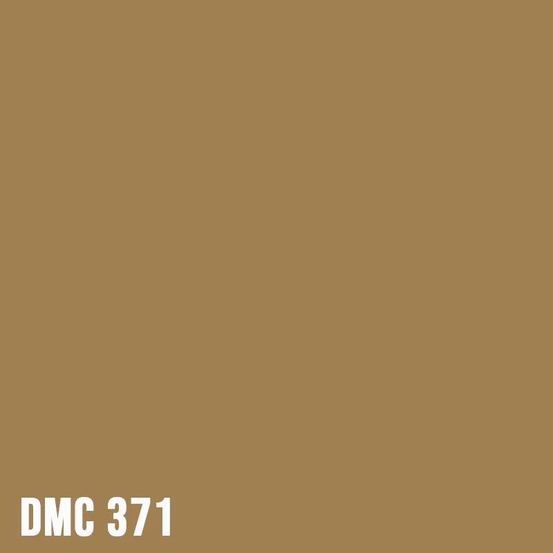 DMC 371 Mustard - eckig Diamond Painting Steine 2,5mm