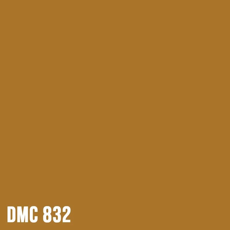 DMC 832 Golden Olive - eckig Diamond Painting Steine 2,5mm