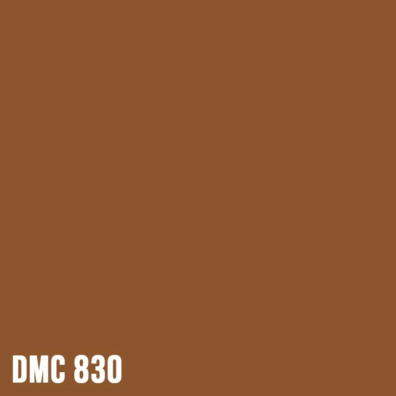 DMC 830 Golden Olive - Dark - eckig Diamond Painting Steine 2,5mm