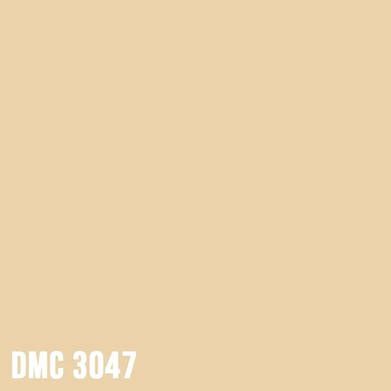 DMC 3047 Yellow Beige - Light - eckig Diamond Painting Steine 2,5mm