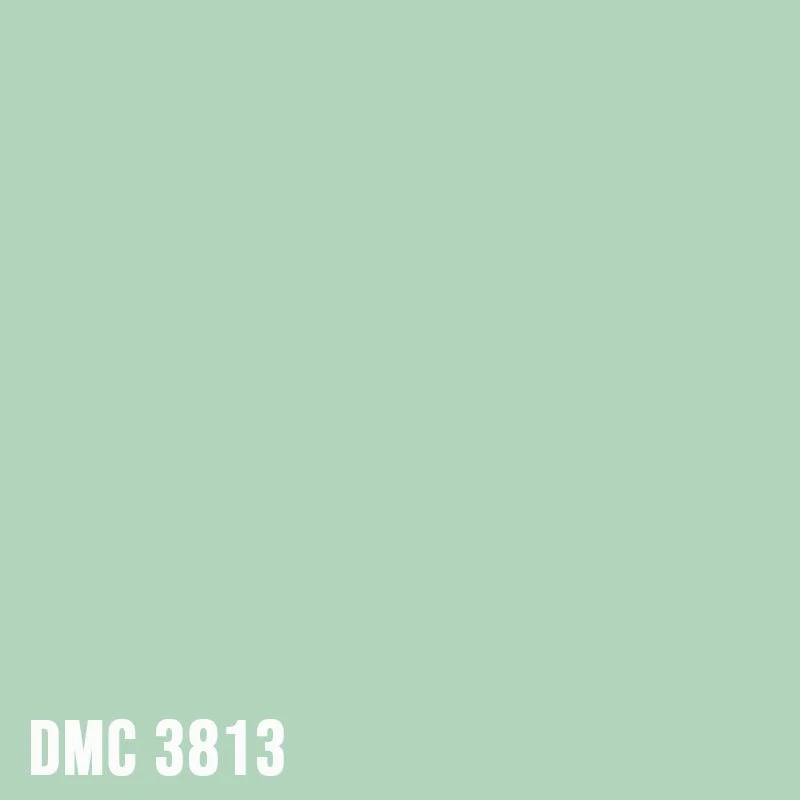 DMC 3813 Blue Green - VY LT - eckig Diamond Painting Steine 2,5mm