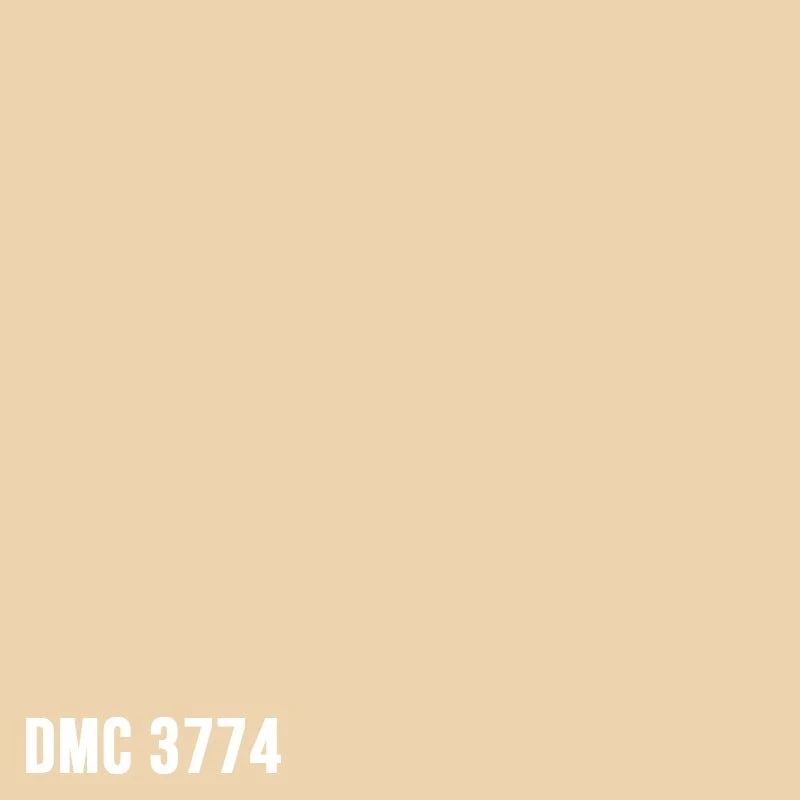 DMC 3774 Desert Sand - VY LT - eckig Diamond Painting Steine 2,5mm