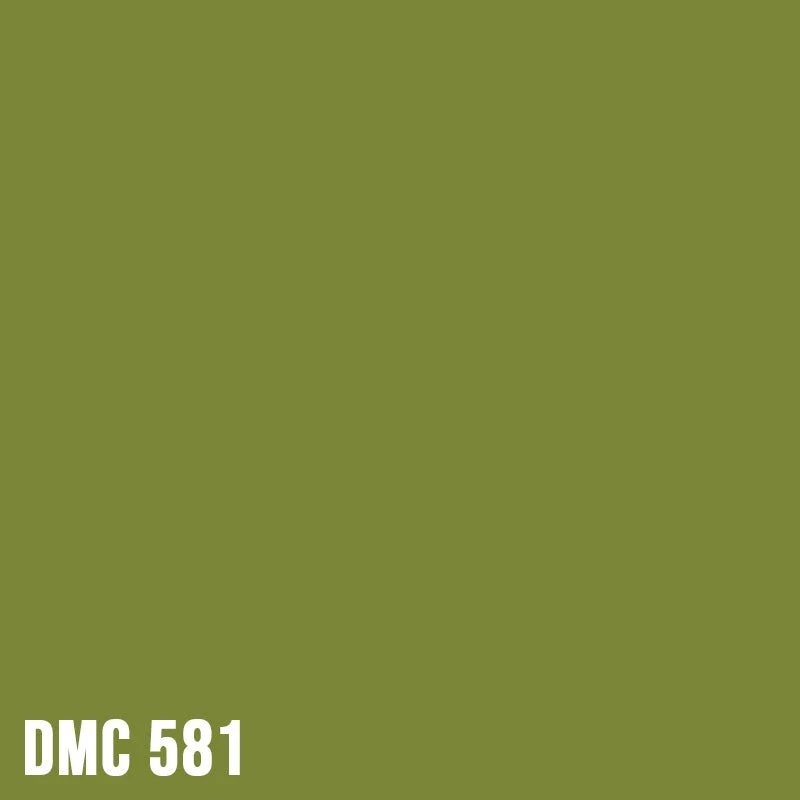 DMC 581 Moss Green - eckig Diamond Painting Steine 2,5mm