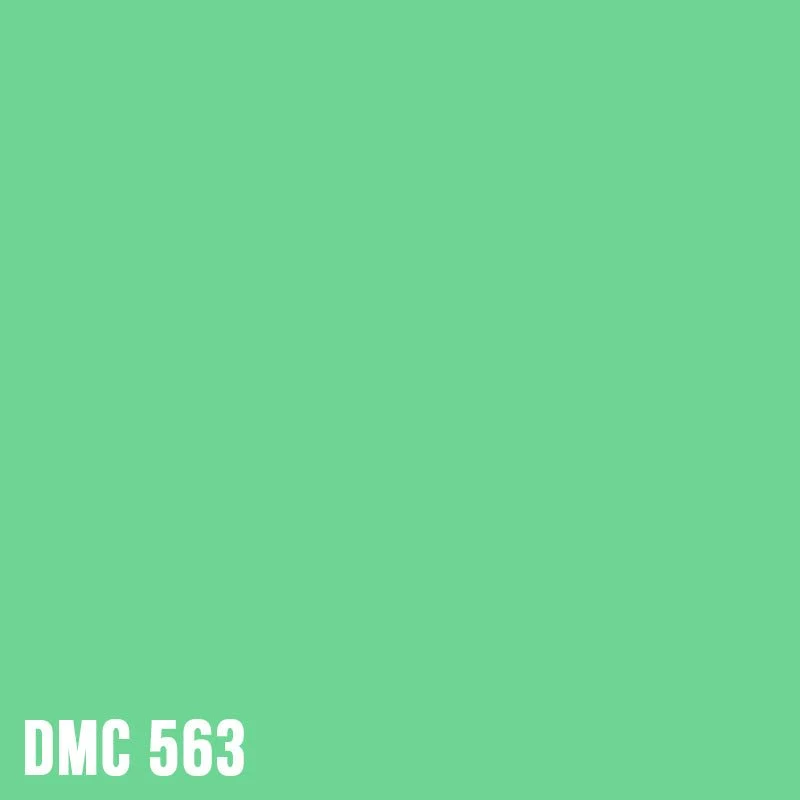 DMC 563 Jade - Light - eckig Diamond Painting Steine 2,5mm