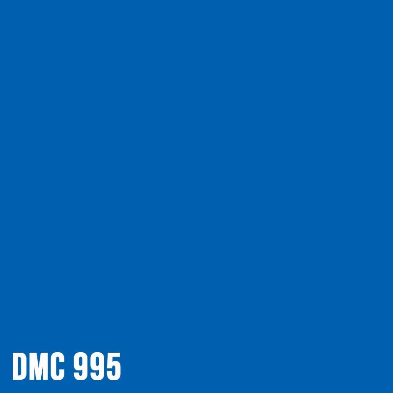 DMC 995 Electric Blue - Dark - eckig Diamond Painting Steine 2,5mm