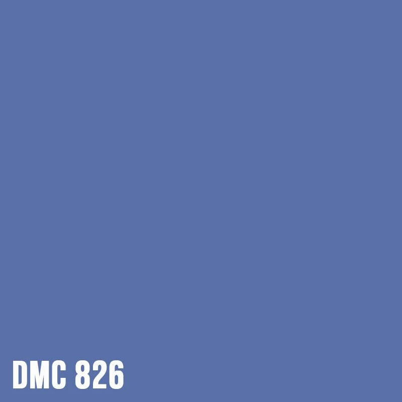 DMC 826 Blue - Medium - eckig Diamond Painting Steine 2,5mm
