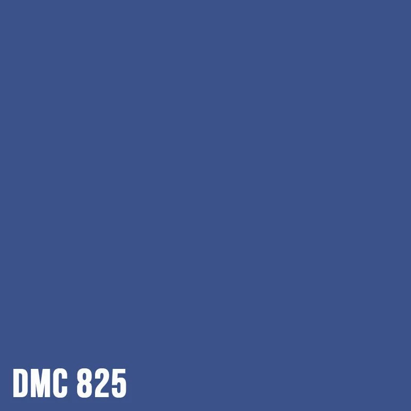 DMC 825 Blue - Dark - eckig Diamond Painting Steine 2,5mm