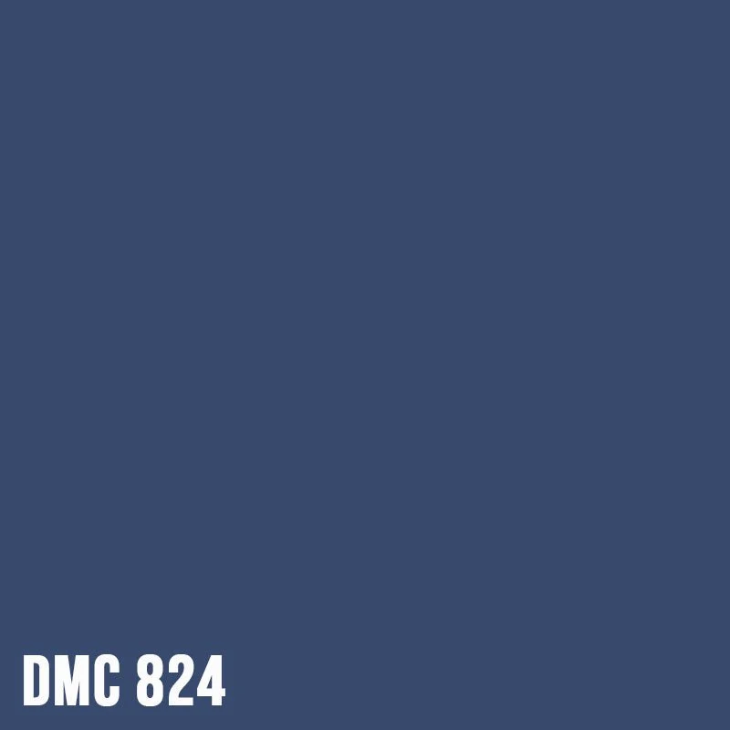 DMC 824 Blue - Very Dark - eckig Diamond Painting Steine 2,5mm