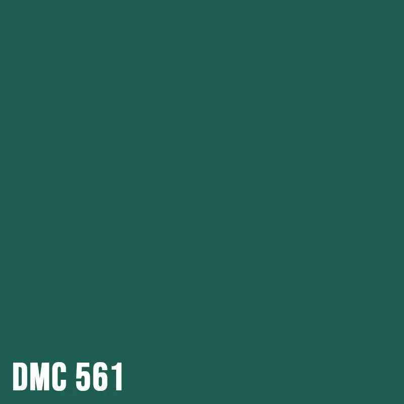 DMC 561 Jade - Very Dark - eckig Diamond Painting Steine 2,5mm